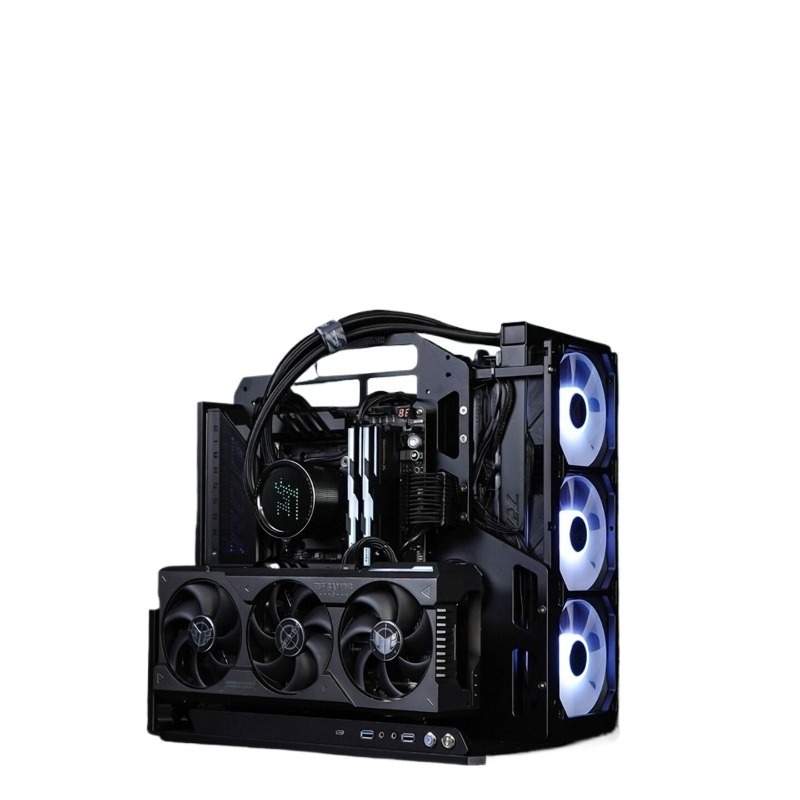 Pc Gaming Test - Open-Frame-PC-Gehäuse ATX-Unterstützung RTX 50 Serie GPU