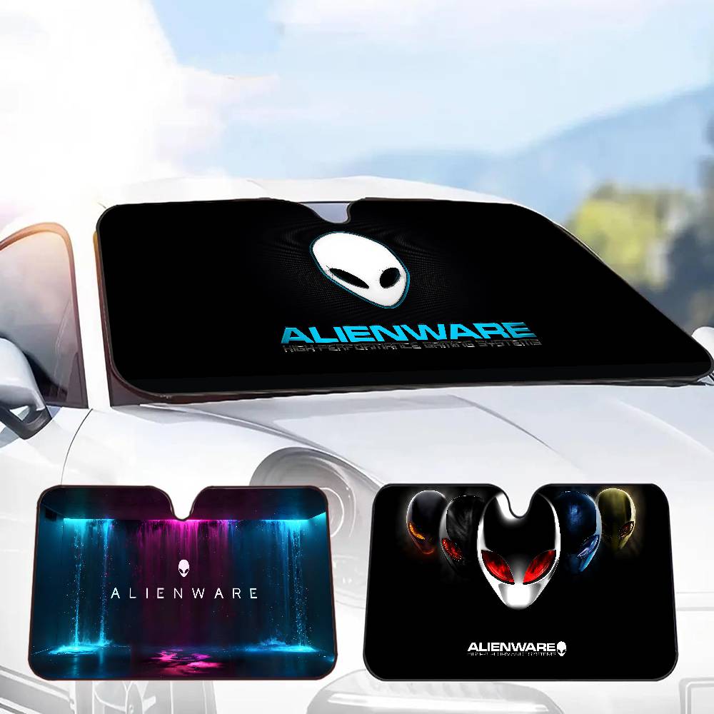 Pc Gaming Dell Alienware - Dell Alienware Animation PC Gaming Windschutzscheiben-Sonnenschutz
