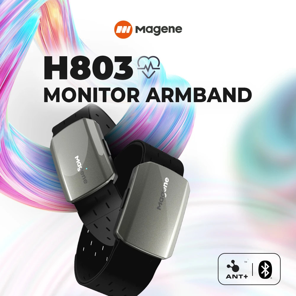 Monitor Stand - Magene H803 Herzfrequenz-Armband-Monitor Dual Mode Bluetooth