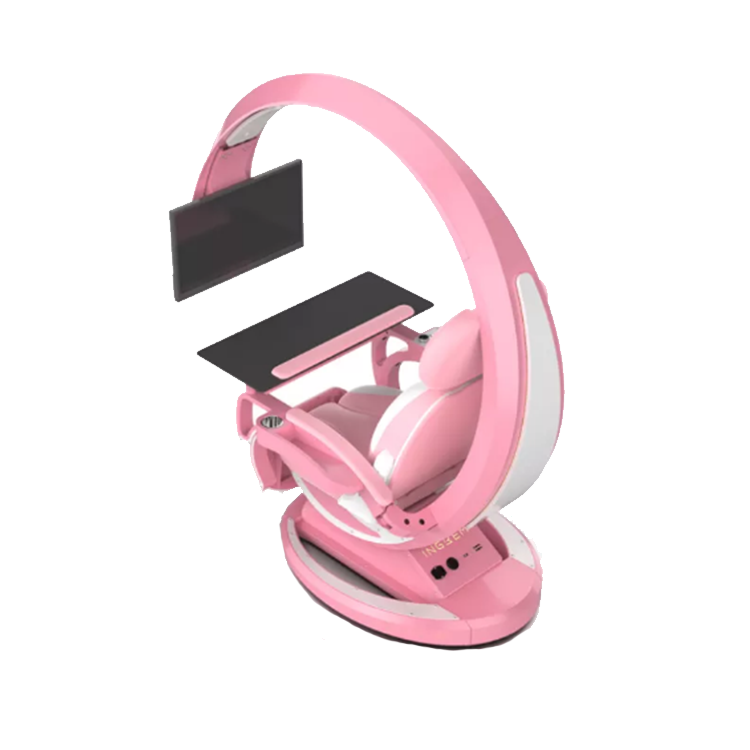 Pc Gaming Gaming - INGREM Hochwertiger, ergonomischer Gaming-Stuhl mit Liegefunktion