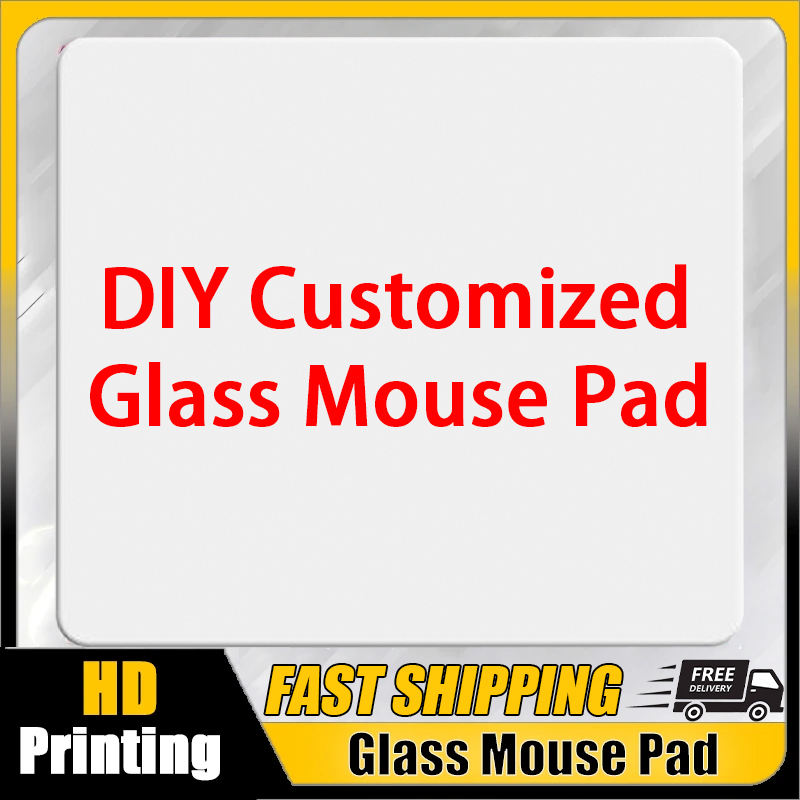 Fps Gaming Mouse - Maßgefertigtes Glas-Mauspad DIY-Design YUME Mattierte Oberfläche