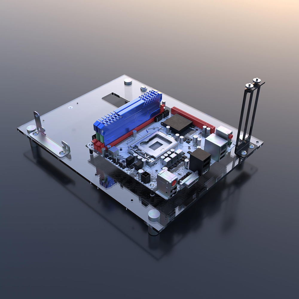 Pc Gaming Test - Offenes PC-Gehäuse Prüfstand DIY Acryl Computergehäuse