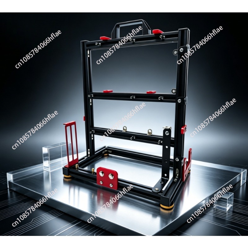 Pc Gaming Test - Vertikaler Open-Frame-PC-Teststand, Kompatibel mit ITX- und