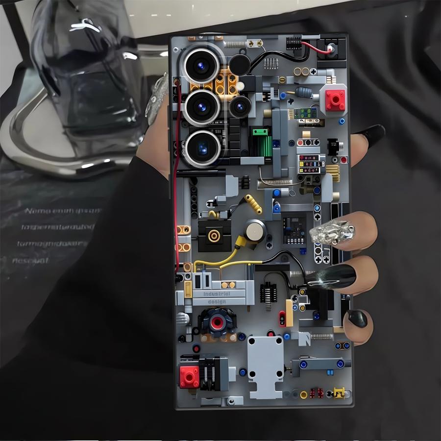 Pc Gaming Samsung - Lila Gaming-Konsolen-Hülle für Samsung Galaxy S20