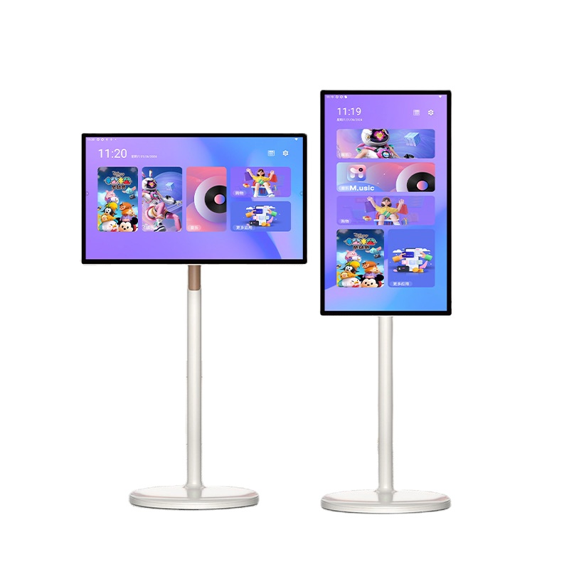 Monitor Stand - 32-Zoll Beweglicher Touchscreen-Monitor Android Kabelloser Tragbarer