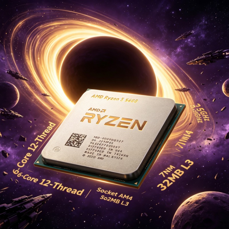 Pc Gaming Ryzen 5 - Ryzen 5 5600 6-Kern 12-Thread 7nm