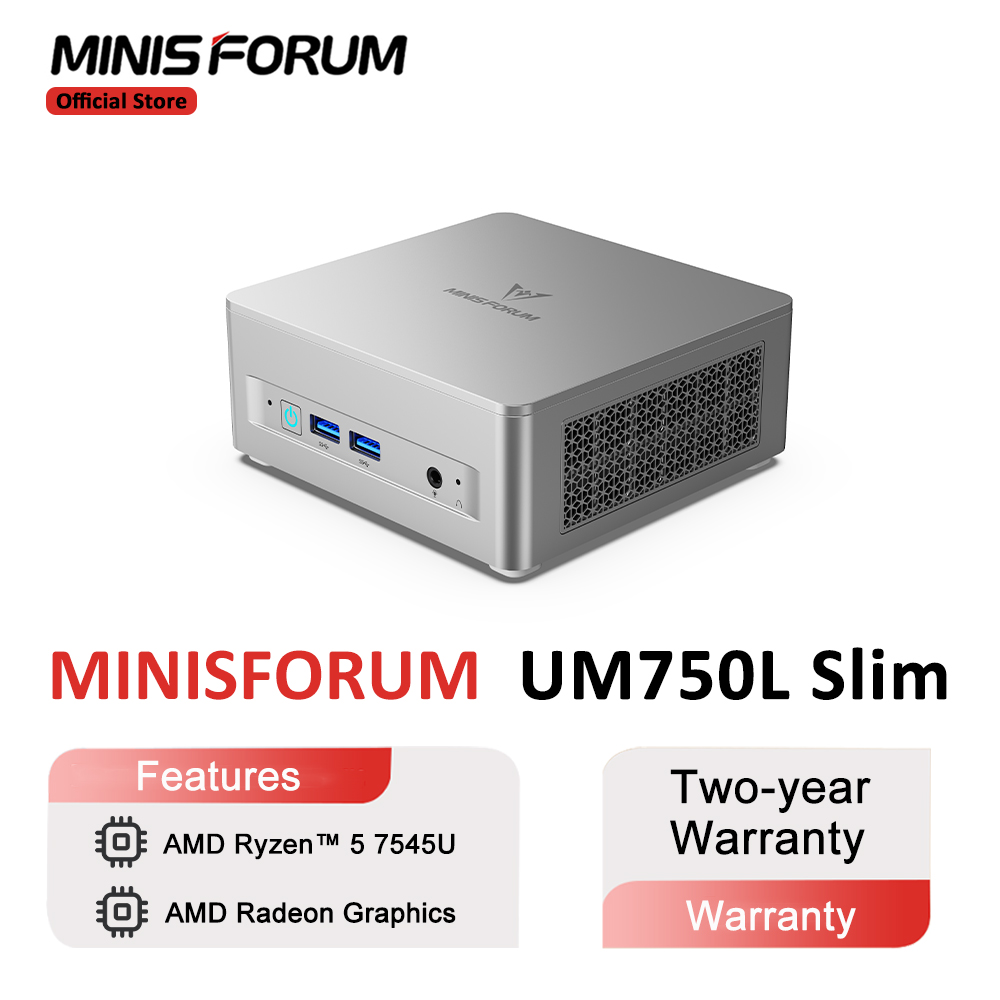 Pc Gaming Ryzen 5 - MINISFORUM Mini-PC UM750L Slim AMD Ryzen