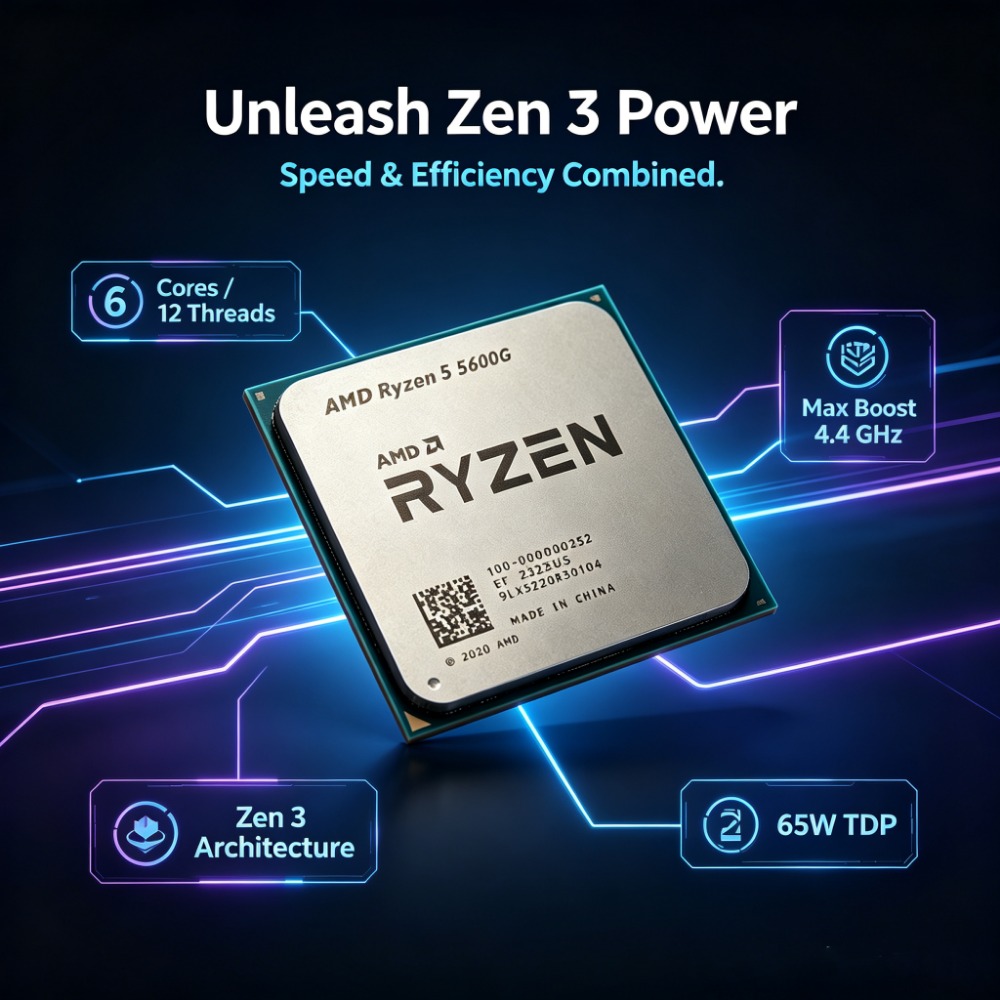 Entsperrter AM4 APU mit Vega 7 – Pc Gaming Ryzen 5 Bewertung und Preis
