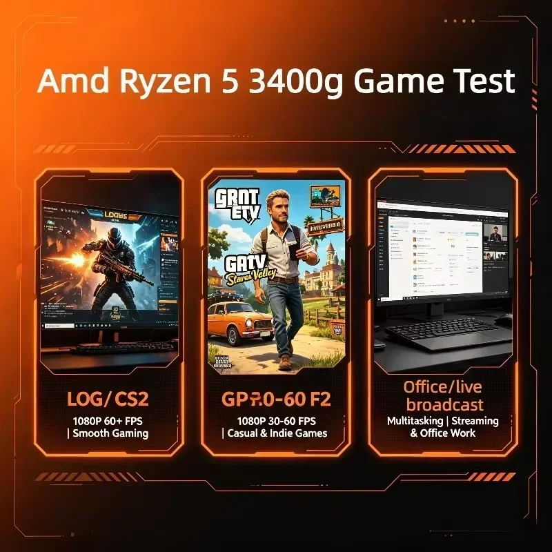 AMD Ryzen 5 3400G R5 3400G CPU – Pc Gaming Ryzen 5 Bewertung und Preis