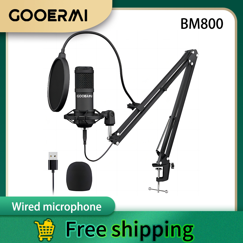 GOOERMI BM800 Professionelles  – Pc Gaming Youtubers Bewertung und Preis