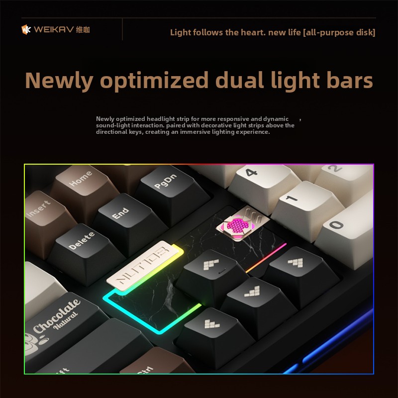 WEIKAV NUT108 Mechanische Tast – Gaming Pc Equipment Bewertung und Preis