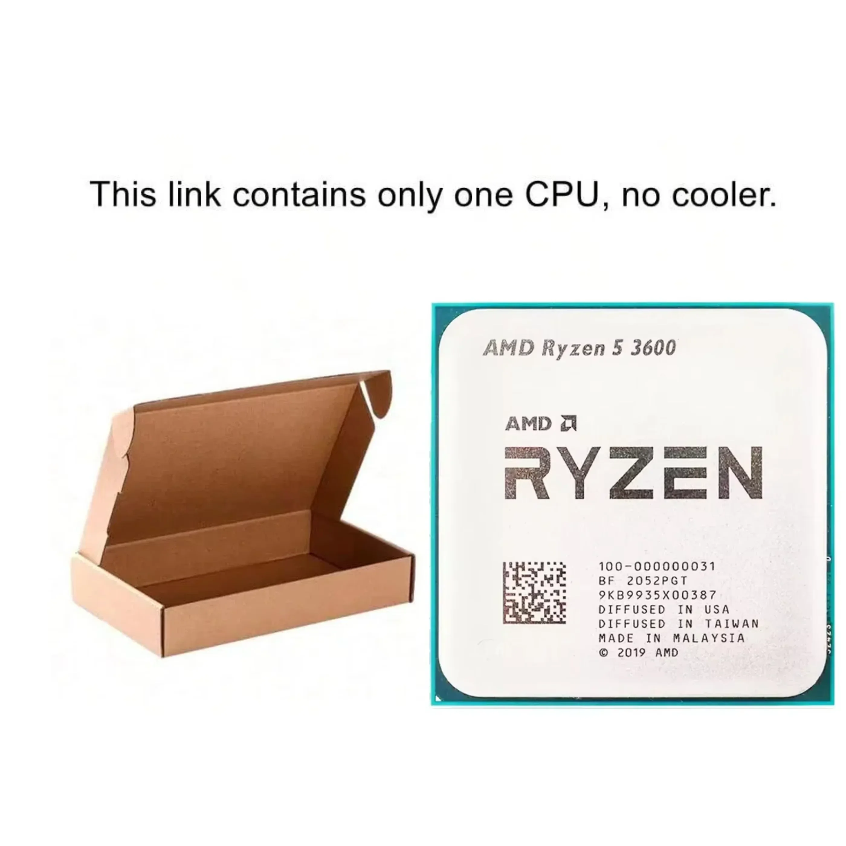 AMD Ryzen 5 3600 R5 3600 Deskt – Pc Gaming Ryzen 5 Bewertung und Preis