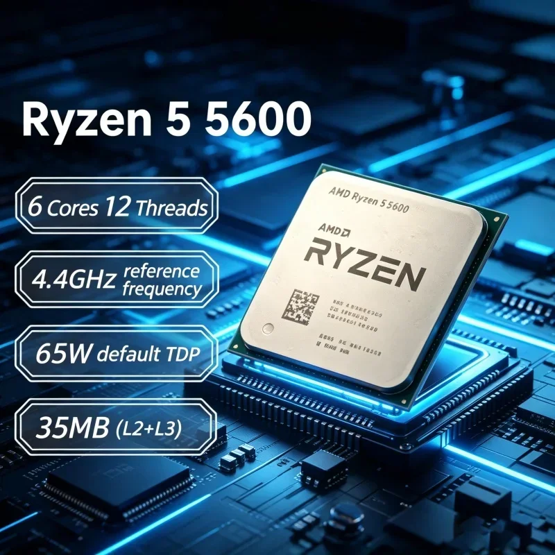 AMD Ryzen 5 5600 R5 5600 für P – Pc Gaming Ryzen 5 Bewertung und Preis