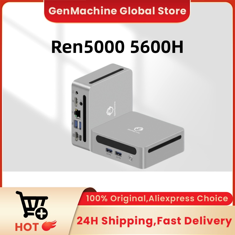    GenMachine Mini-PC AMD Ryz – Pc Gaming Ryzen 5 Bewertung und Preis
