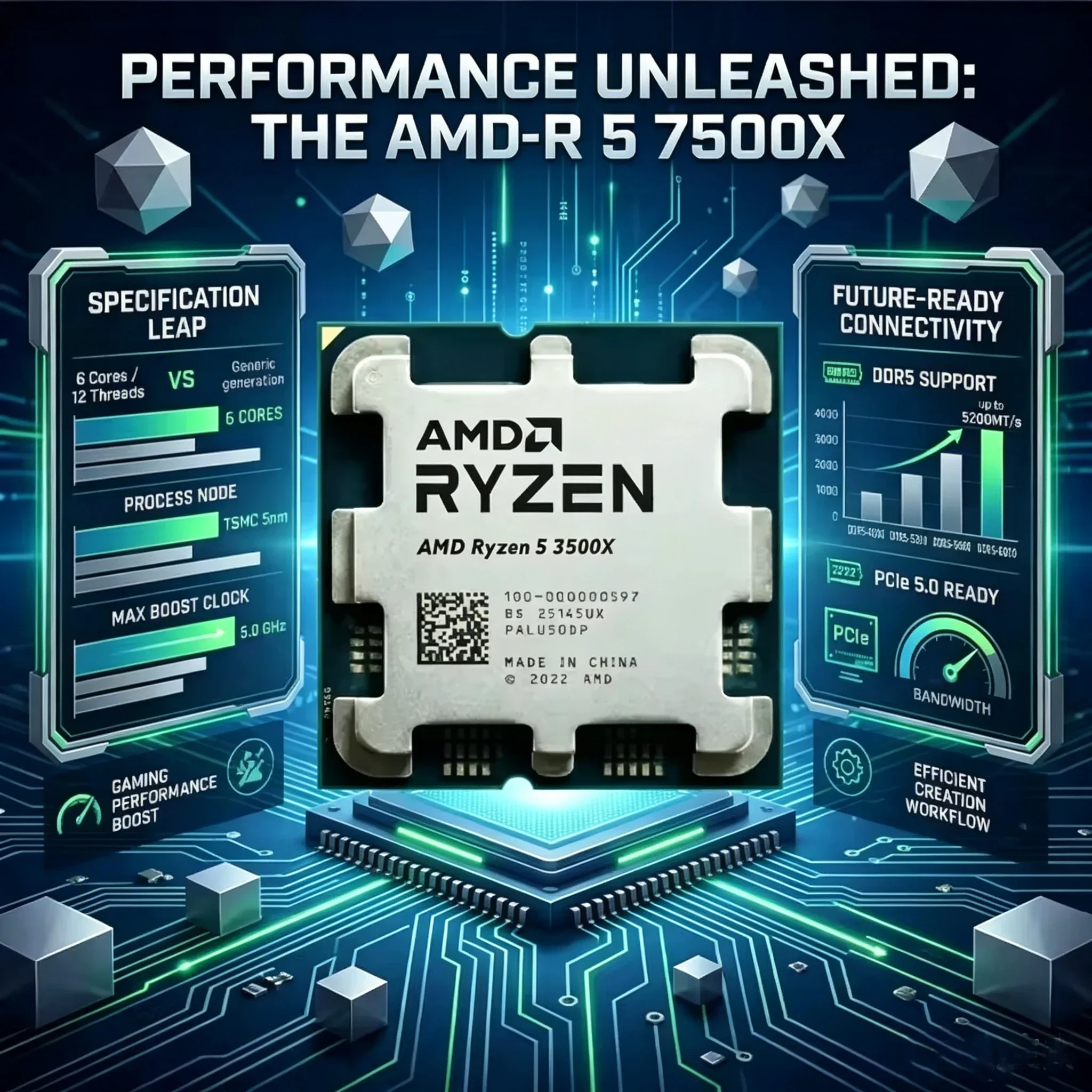 AMD Ryzen 5 3500X R5 3500X CPU – Pc Gaming Ryzen 5 Bewertung und Preis