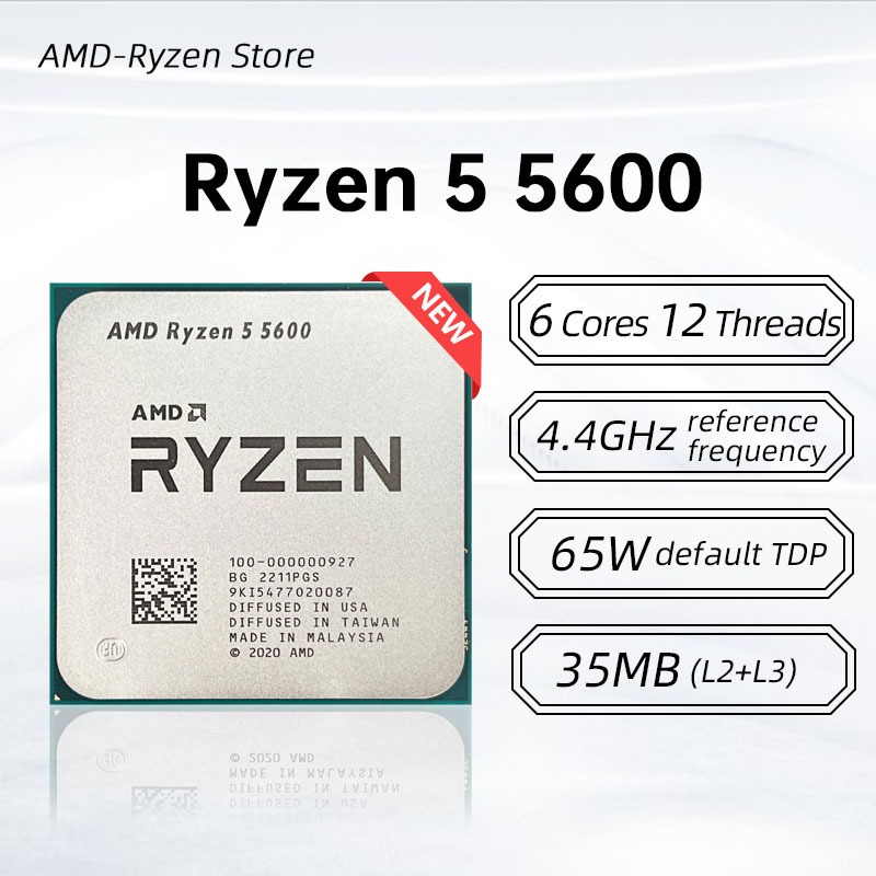 Ryzen 5 5600 6-Kern 12-Thread  – Pc Gaming Ryzen 5 Bewertung und Preis
