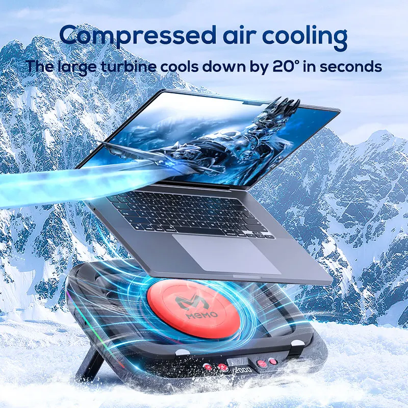 Memo Laptop-Kühler mit LED-Anz – Laptop Cooling Pad Bewertung und Preis