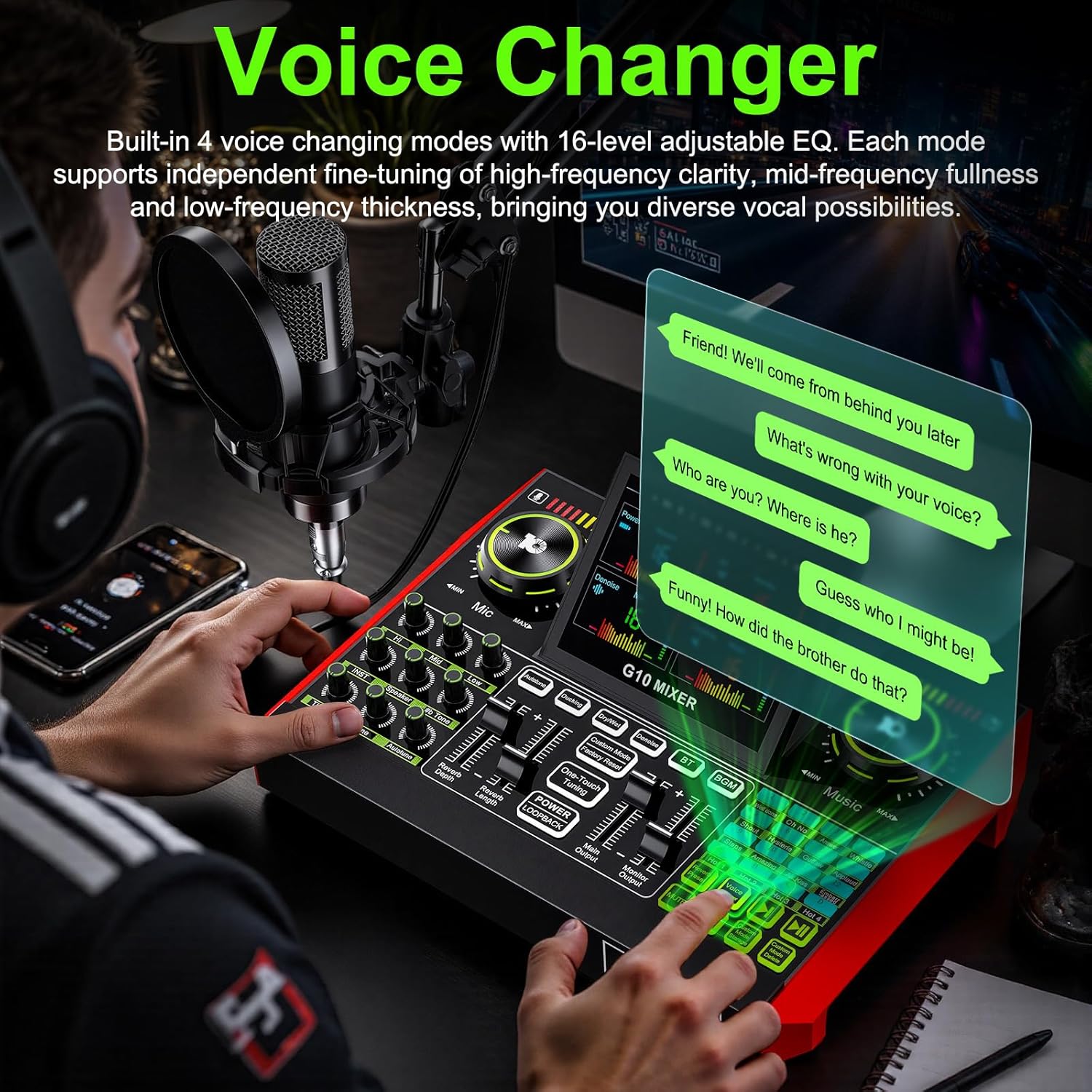 Tenlamp G10 Live-Streaming Aud – Gaming Pc Equipment Bewertung und Preis
