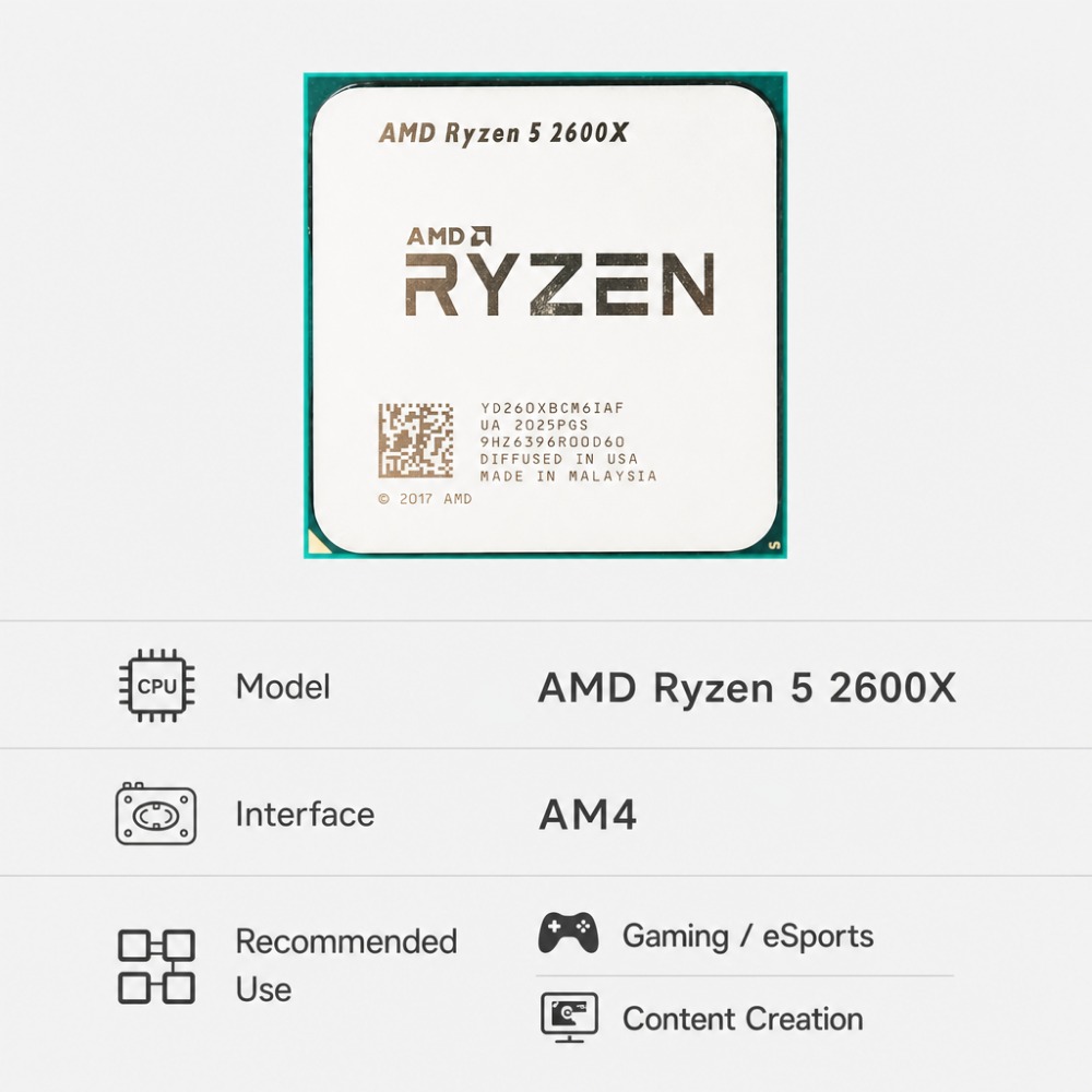 AM4 Plattform Upgrade CPU AMD  – Pc Gaming Ryzen 5 Bewertung und Preis