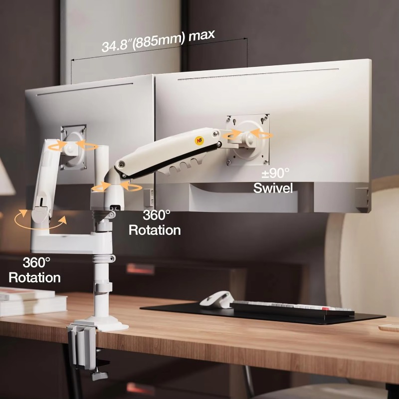Dual-Monitor-Schreibtischhalte – Monitor Stand Bewertung und Preis